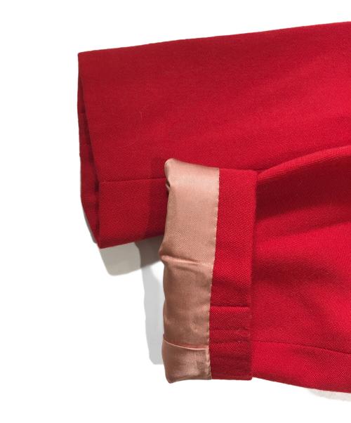 Vivienne Westwood（ヴィヴィアンウエストウッド）Vivienne Westwood (ヴィヴィアンウエストウッド) オーブボタン ダブルジャケット レッド サイズ:10の古着・服飾アイテム