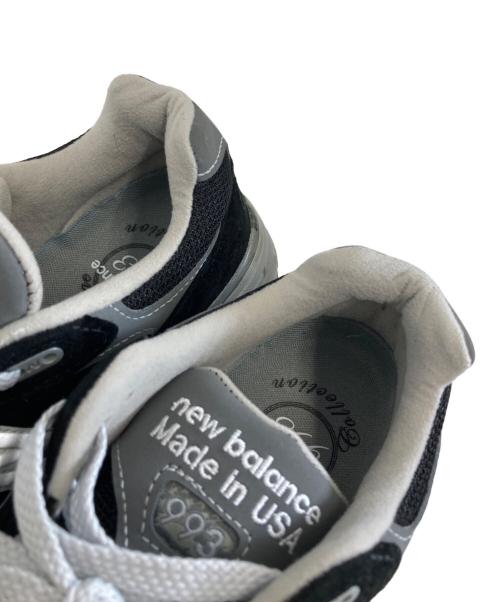 NEW BALANCE（ニューバランス）NEW BALANCE (ニューバランス) 993 ローカットスニーカー ブラック サイズ:25.5cmの古着・服飾アイテム