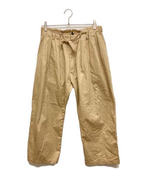 sillage（シアージ）Sillage (シアージ) Baggy Trousers ベージュ サイズ:Fの古着・服飾アイテム