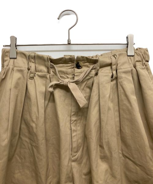 sillage（シアージ）Sillage (シアージ) Baggy Trousers ベージュ サイズ:Fの古着・服飾アイテム