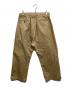 Sillage (シアージ) Baggy Trousers ベージュ サイズ:F：15000円
