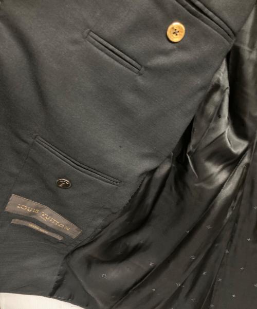 LOUIS VUITTON（ルイ ヴィトン）LOUIS VUITTON (ルイ ヴィトン) セットアップスーツ ブラック サイズ:52の古着・服飾アイテム