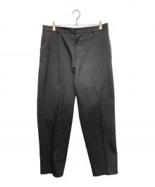 JIL SANDER（ジルサンダー）の古着「Wool Gabardine Trousers」｜ブラック
