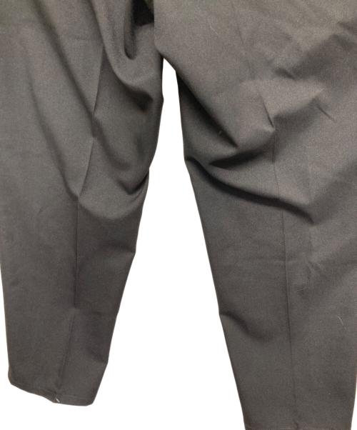 JIL SANDER（ジルサンダー）JIL SANDER (ジルサンダー) Wool Gabardine Trousers ブラック サイズ:52の古着・服飾アイテム