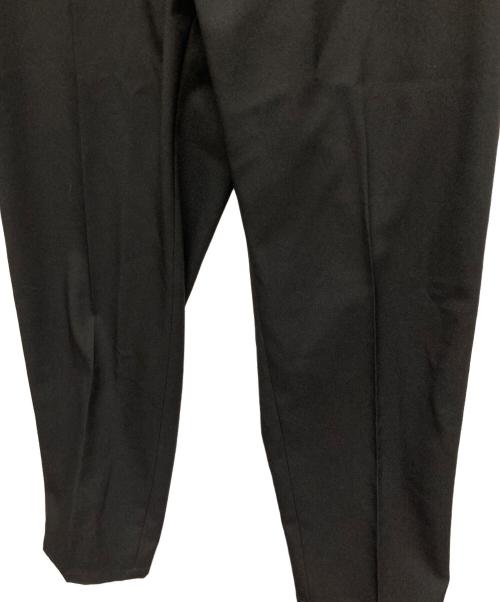 JIL SANDER（ジルサンダー）JIL SANDER (ジルサンダー) Wool Gabardine Trousers ブラック サイズ:52の古着・服飾アイテム