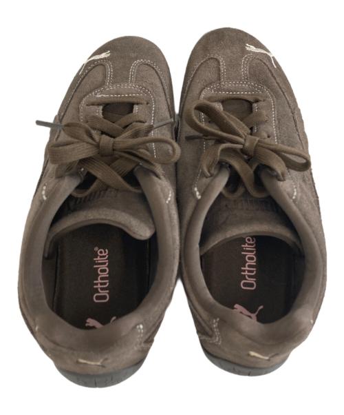 PUMA（プーマ）PUMA (プーマ) 百々千晴 (ドドチヒロ) SPEEDCAT OG ブラウン サイズ:25.5の古着・服飾アイテム