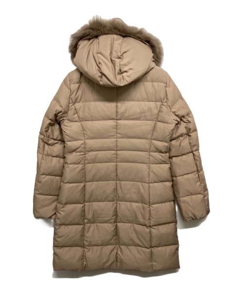 INDIVI（インディヴィ）INDIVI (インディヴィ) ダウンコート ベージュ サイズ:38の古着・服飾アイテム