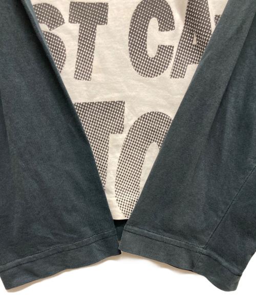 DOLCE & GABBANA（ドルチェ＆ガッバーナ）DOLCE & GABBANA (ドルチェ＆ガッバーナ) ドッキングカットソ― ホワイト サイズ:Sの古着・服飾アイテム