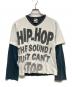 DOLCE & GABBANA（ドルチェ＆ガッバーナ）の古着「ドッキングカットソ―」｜ホワイト