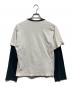 DOLCE & GABBANA (ドルチェ＆ガッバーナ) ドッキングカットソ― ホワイト サイズ:S：12000円