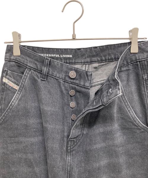 DIESEL（ディーゼル）DIESEL (ディーゼル) D-SIRE-CARGO-S/デニムパンツ ブラック サイズ:W23の古着・服飾アイテム