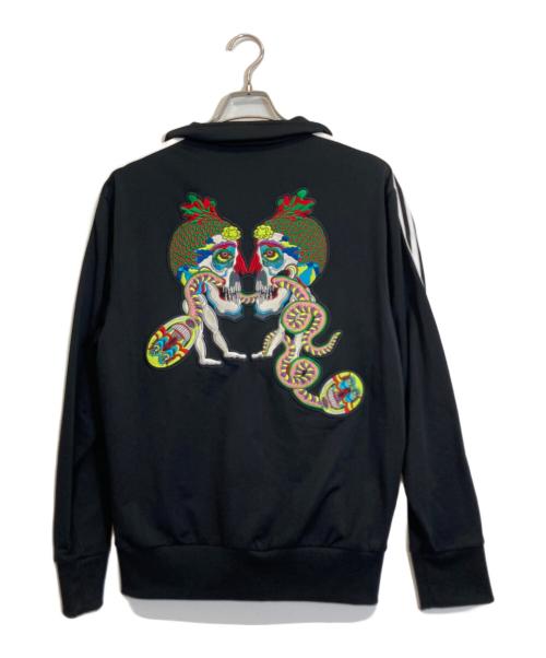 adidas（アディダス）adidas (アディダス) Tanaami Firebird トラックジャケット ブラック サイズ:Lの古着・服飾アイテム
