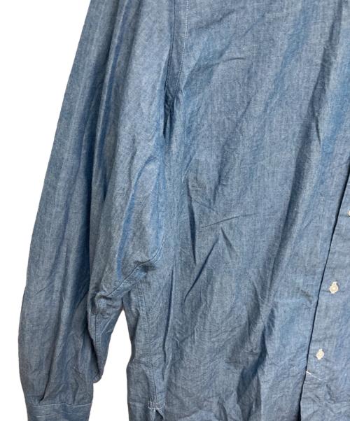 HEUGN（ユーゲン）HEUGN (ユーゲン) Chambray Robシャツ インディゴ サイズ:1の古着・服飾アイテム