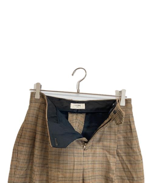 CELINE（セリーヌ）CELINE (セリーヌ) スケートパンツ ブラウン サイズ:52の古着・服飾アイテム