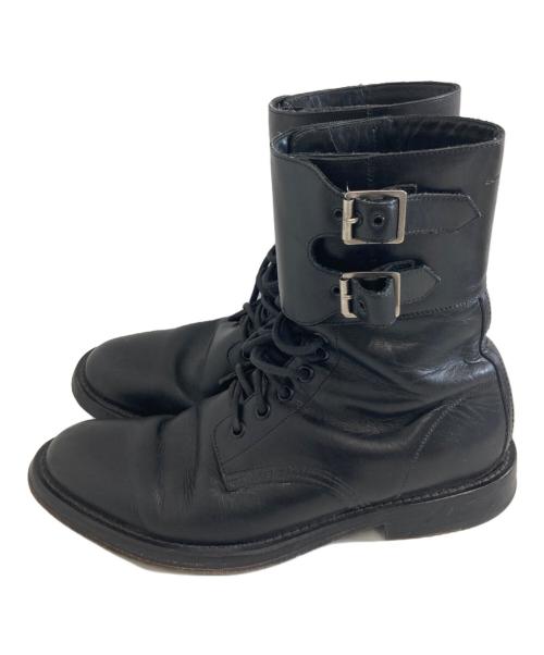 Saint Laurent Paris（サンローランパリ）Saint Laurent Paris (サンローランパリ) コンバットブーツ ブラック サイズ:42の古着・服飾アイテム