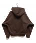 NIKE (ナイキ) stussy (ステューシー) STONE WASHED FLEECE ZIP HOODIE ブラウン サイズ:L：18000円