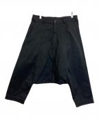 BLACK COMME des GARCONSブラックコムデギャルソン）の古着「サルエルパンツ」｜ブラック