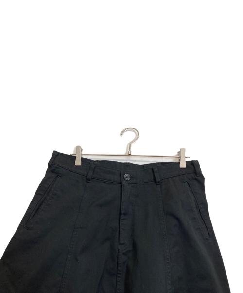 BLACK COMME des GARCONS（ブラックコムデギャルソン）BLACK COMME des GARCONS (ブラックコムデギャルソン) サルエルパンツ ブラック サイズ:Lの古着・服飾アイテム