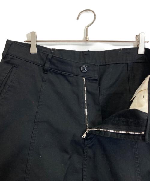 BLACK COMME des GARCONS（ブラックコムデギャルソン）BLACK COMME des GARCONS (ブラックコムデギャルソン) サルエルパンツ ブラック サイズ:Lの古着・服飾アイテム