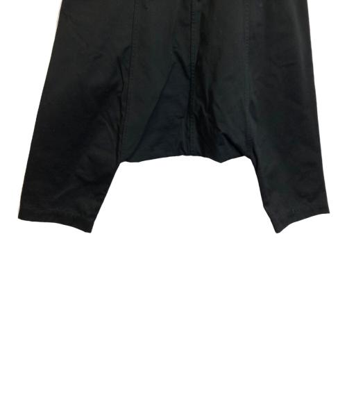 BLACK COMME des GARCONS（ブラックコムデギャルソン）BLACK COMME des GARCONS (ブラックコムデギャルソン) サルエルパンツ ブラック サイズ:Lの古着・服飾アイテム
