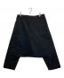 BLACK COMME des GARCONS (ブラックコムデギャルソン) サルエルパンツ ブラック サイズ:L：10000円