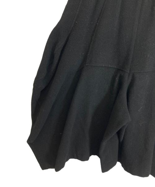 BLACK COMME des GARCONS（ブラックコムデギャルソン）BLACK COMME des GARCONS (ブラックコムデギャルソン) サルエルパンツ ブラック サイズ:Sの古着・服飾アイテム