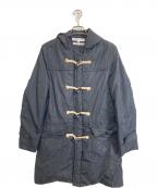 COMME des GARCONS SHIRTコムデギャルソンシャツ）の古着「ダッフルコート」｜ブラック