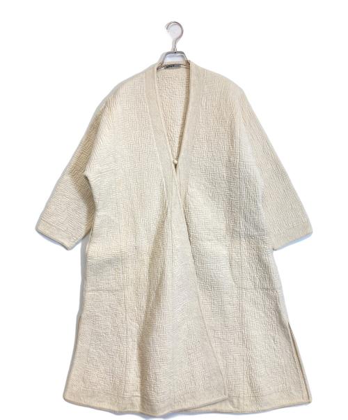 ASHA BY MDS（アシャ バイ エムディーエス）asha by MDS (アシャ バイ エムディーエス) コート ベージュ サイズ:-の古着・服飾アイテム