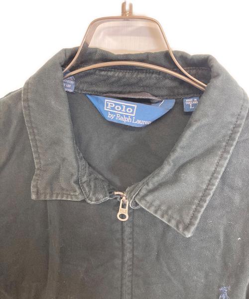 POLO RALPH LAUREN（ポロ・ラルフローレン）POLO RALPH LAUREN (ポロ・ラルフローレン) スイングトップ ブラック サイズ:ｌの古着・服飾アイテム