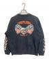 HARLEY-DAVIDSON (ハーレーダビッドソン) プリントスウェット ブラック サイズ:L：12000円