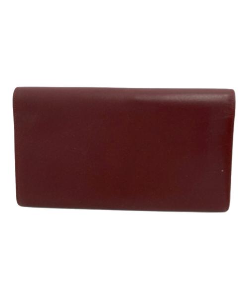 Cartier（カルティエ）Cartier (カルティエ) 長財布 ワインレッドの古着・服飾アイテム