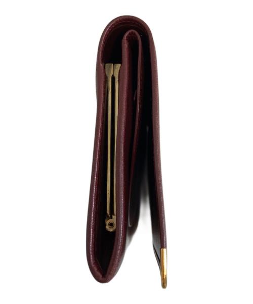 Cartier（カルティエ）Cartier (カルティエ) 長財布 ワインレッドの古着・服飾アイテム