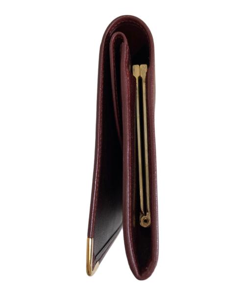 Cartier（カルティエ）Cartier (カルティエ) 長財布 ワインレッドの古着・服飾アイテム