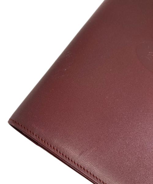 Cartier（カルティエ）Cartier (カルティエ) 長財布 ワインレッドの古着・服飾アイテム