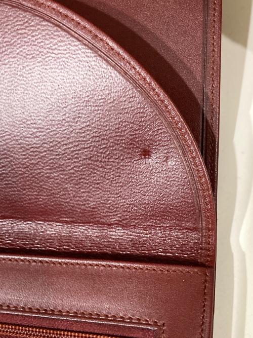 Cartier（カルティエ）Cartier (カルティエ) 長財布 ワインレッドの古着・服飾アイテム