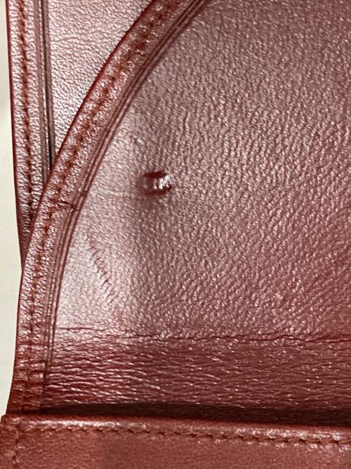 Cartier（カルティエ）Cartier (カルティエ) 長財布 ワインレッドの古着・服飾アイテム