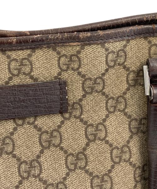 GUCCI（グッチ）GUCCI (グッチ) GGスプリーム トートバッグ ベージュの古着・服飾アイテム