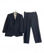Paul Smith Londonポールスミスロンドン）の古着「ストライプセットアップスーツ」｜ブラック
