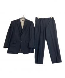 Paul Smith London（ポールスミスロンドン）の古着「ストライプセットアップスーツ」｜ブラック