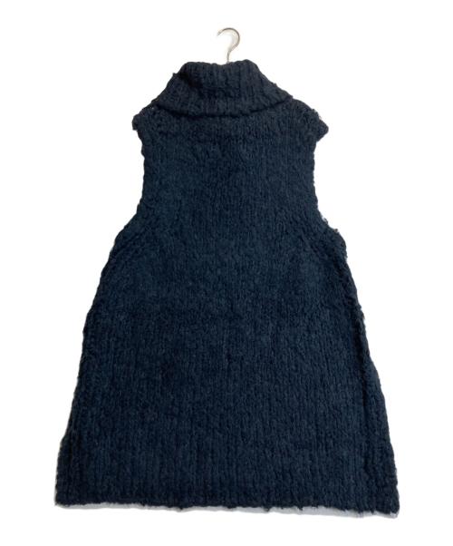 BLAMINK（ブラミンク）BLAMINK (ブラミンク) タートルネックニット ネイビー サイズ:38の古着・服飾アイテム