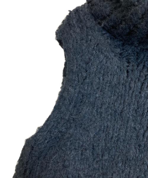 BLAMINK（ブラミンク）BLAMINK (ブラミンク) タートルネックニット ネイビー サイズ:38の古着・服飾アイテム