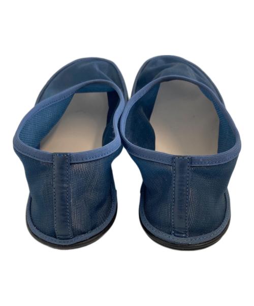 THE ROW（ザ ロウ）THE ROW (ザ ロウ) SOCK メッシュスリッポン スカイブルー サイズ:36の古着・服飾アイテム