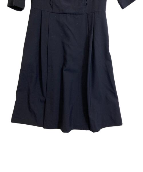 COMME des GARCONS（コムデギャルソン）COMME des GARCONS (コムデギャルソン) ベロア切替ワンピース ネイビー サイズ:SSの古着・服飾アイテム