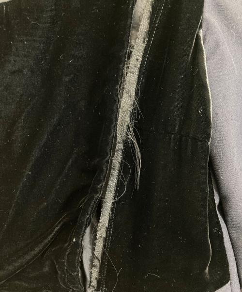 COMME des GARCONS（コムデギャルソン）COMME des GARCONS (コムデギャルソン) ベロア切替ワンピース ネイビー サイズ:SSの古着・服飾アイテム