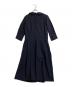 COMME des GARCONS (コムデギャルソン) ベロア切替ワンピース ネイビー サイズ:SS：18000円