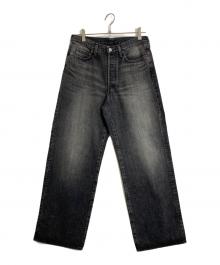 ssstein（シュタイン）の古着「Deformation Wide Color Denim Pants」｜ブラック