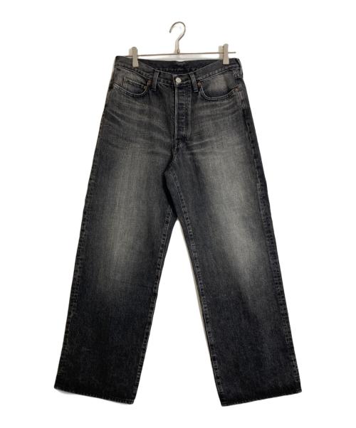 ssstein（シュタイン）ssstein (シュタイン) Deformation Wide Color Denim Pants ブラック サイズ:Sの古着・服飾アイテム