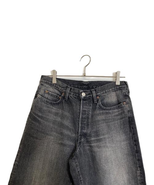 ssstein（シュタイン）ssstein (シュタイン) Deformation Wide Color Denim Pants ブラック サイズ:Sの古着・服飾アイテム