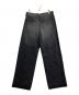 ssstein (シュタイン) Deformation Wide Color Denim Pants ブラック サイズ:S：25000円