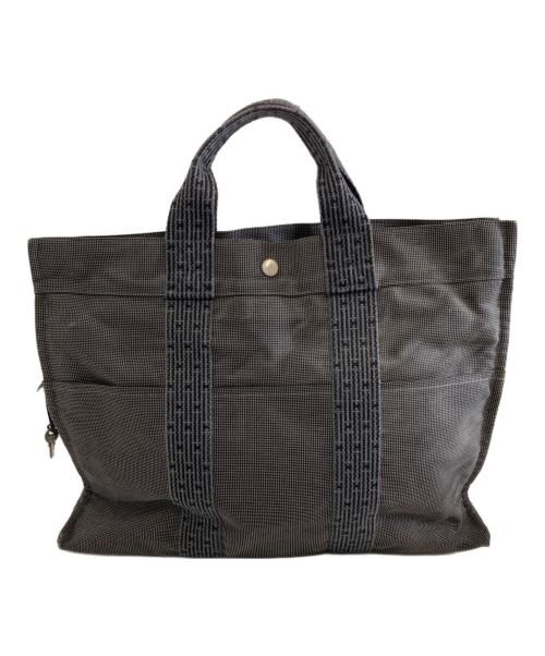 HERMES（エルメス）HERMES (エルメス) エールライントートMM グレーの古着・服飾アイテム